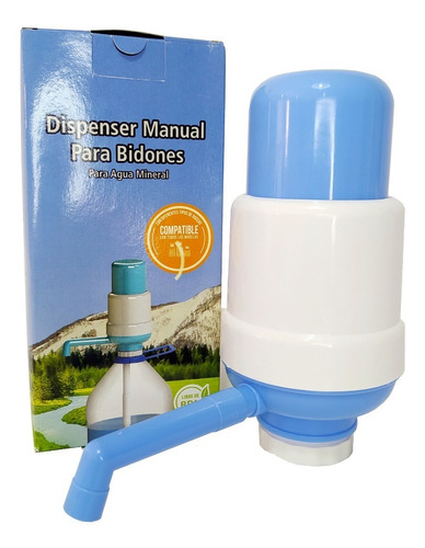Imagen 1 de 4 de Dispenser De Agua Portatil Bomba Manual Para Bidones Bz3