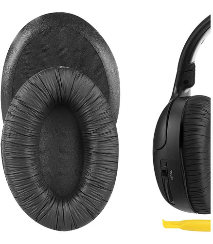 Almohadillas Geekria  Para Auriculares Sennheiser Hdr120/...