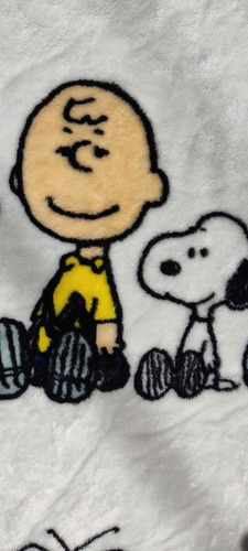 Cobertor De Snoopy Con Peluches