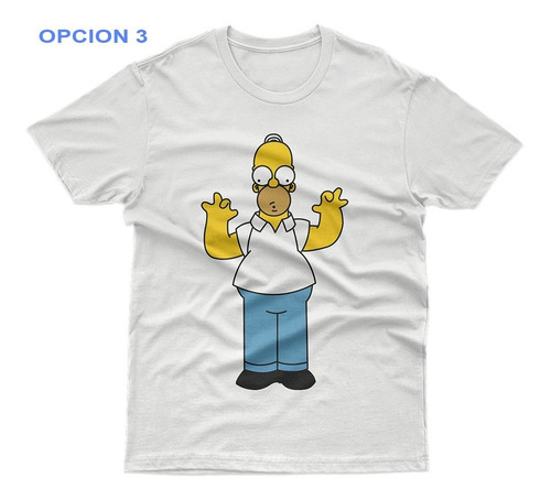 Remerón Los Simpsons - Homero Vs Diseños Unisex -super Promo