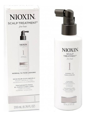 Nioxin 1 Tratamiento Capilar Para Cabello Fino 100 Ml