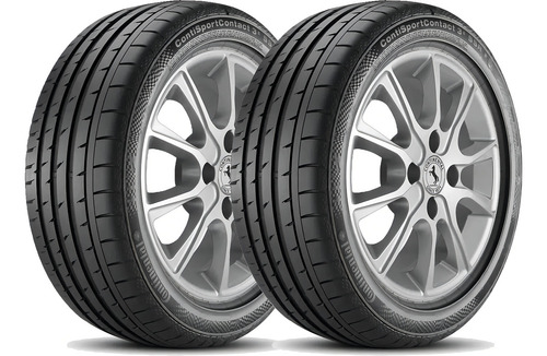 Kit 2 Pneus 245/45R18 Run Flat ContiSportContact 3 Continental 96Y Aro 18