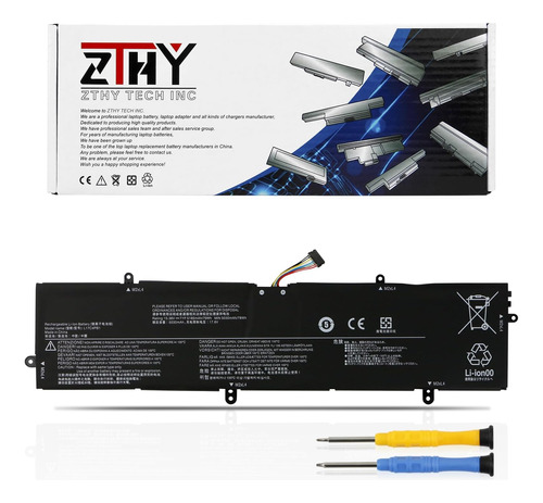 Zthy L17m4pb1 L17c4pb1 Batería De Repuesto P/ Lenovo Ideapad