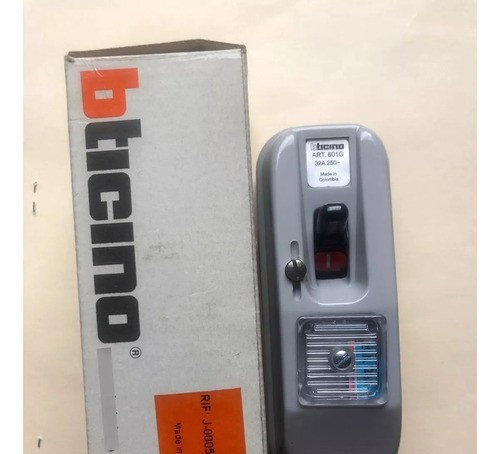 Interruptor Con Fusible Bticino 601g Original