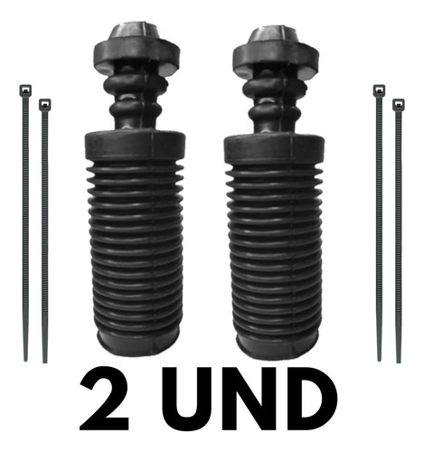 Cubre Polvos Para Amort Traseros Volkswagen Gol (x2)