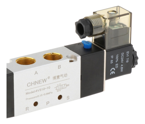 La Válvula Solenoide Neumática Reemplaza El Puerto 24 V