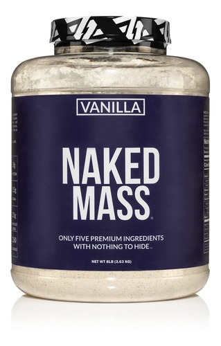 Polvo De Protena Natural Para Ganar Masa Muscular Naked Mass