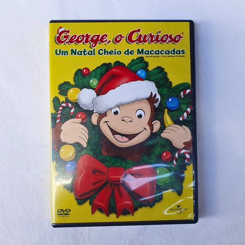 Dvd George O Curioso Um Natal Cheio De Macacadas (Usado)