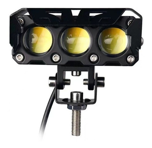 Par Faros De Lupa Luz Led Spot Doble Color Par Autos Motos