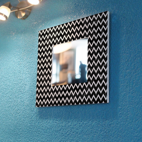 Espejos Para Comedor De Madera Giselle Noir Negros 3 Pz