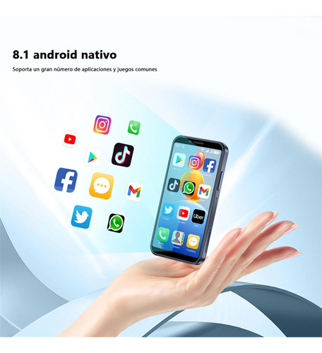 Android Celulares Mini Xs15 Pro Max 3.5 Pulgadas Barato Ram2gb Y Rom16gb Blanco