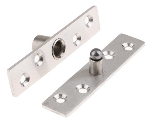 2x De Puerta Giratoria De 360 Grados De Material Acero