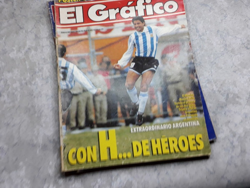 Revista El Grafico Con H De Heroes