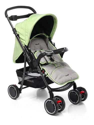  Coche Bebe Puebla Rider Plegable Verde Carrito 