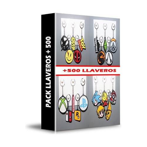 Stl Archivos, Pack Llaveros, Pack Actualizables