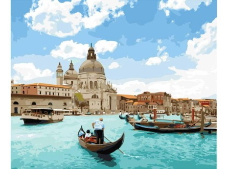 Pintura Numerada Veneza