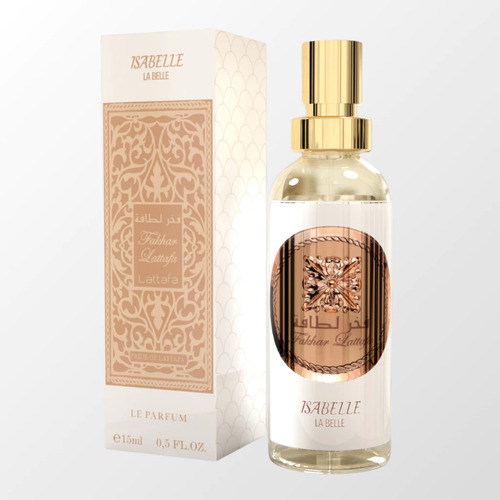 Perfume Fakhar Isabelle La Belle 15ml Floral Oriental Com Alta Fixação
