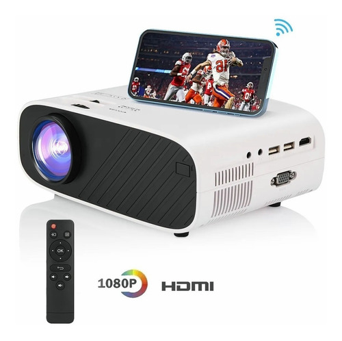 Proyector Portátil Wifi Hd 1080p 3500 Lumenes 