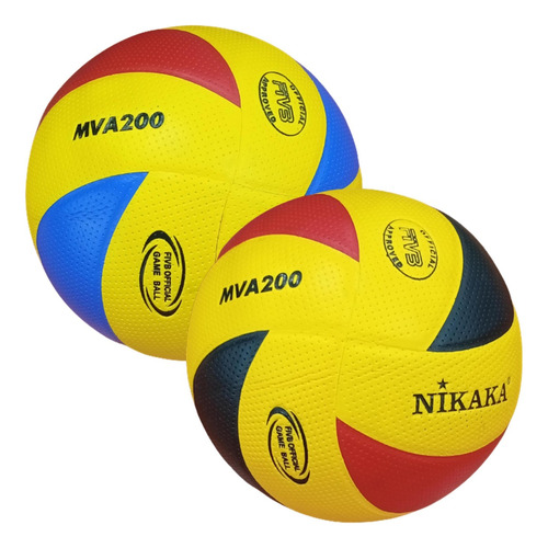 Balón De Voleibol Paneles Vulcanizado N°5 Mva200 Uso Oficial