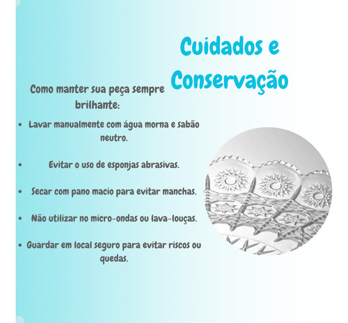 Prato De Bolo Sem Pé Em Vidro Transparente 30 Cm