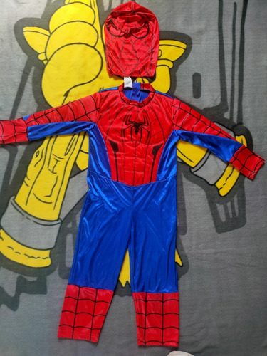 Disfraz De Spiderman Musculoso Talla 4