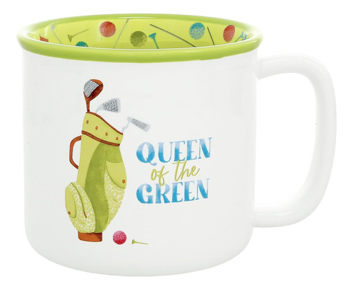 Pavilion ' Queen Of The Green ' Taza De Té De Café De 18 Oz 