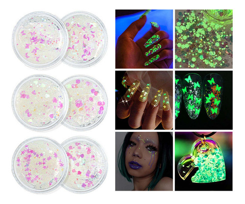 Hd Juego De Gel Con Purpurina En Gel I Luminous, Gel Con