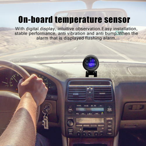 Y Medidor Digital De Temperatura Del Agua Para Coche De