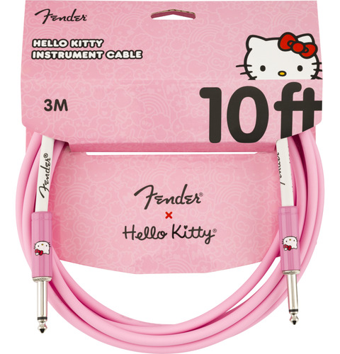 Cabo Fender X Hello Kitty Pink 10' - 0990510156