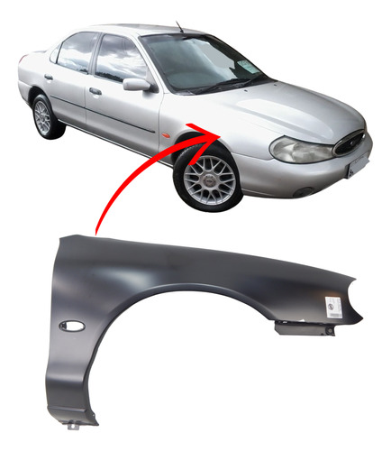 Paralama Mondeo 1997 1998 1999 2000 2001 Direito