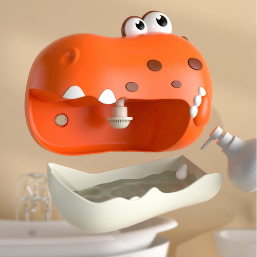 Toy De Baño Infantil Toy Dinosaur Bath Bubble Bubble Rojo