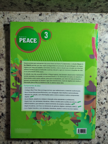 Livros Students For Peace É Muito Bom Estado De Conservação Volume 2 3 E 4 (Usado)