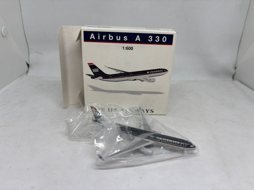 Avion Airbus A330 Us Airways 1/600 Schabak Negro (Usado)