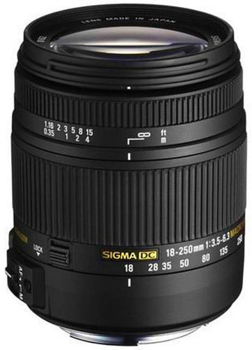 Imagem 2 de 3 de Sigma 18-250 Mm F3.5-6.3 Dc Macro Os Hsm Nikon - Na Case