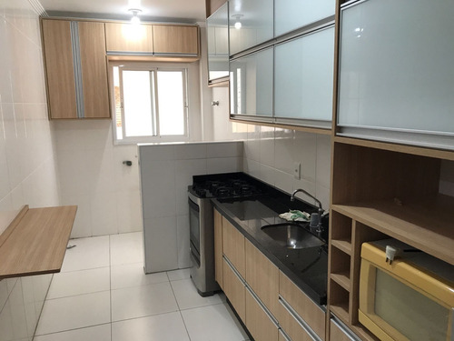 Imagem 17 de 23 de Apartamento 2 Dormitórios Com Móveis Planejados, Infraestrutura E Lazer Na Cobertura E Perto Da Praia Na Vila Tupi Em Praia Grande - Sp - Ap00520 - 70459965