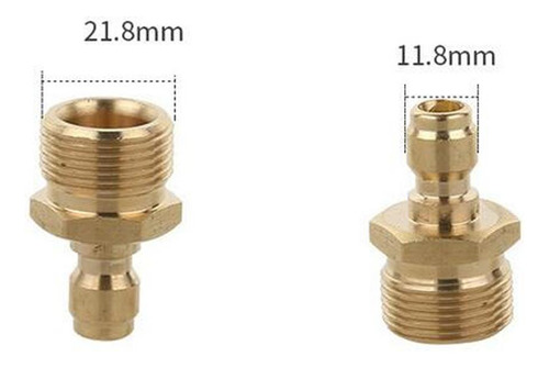 Adaptador Rápido Para Manguera De Jardín 5 Piezas
