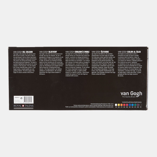 Kit De Pintura A Óleo Van Gogh 10 Cores + Acessórios