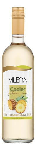 Cooler De Vinho Sabor Abacaxi Vilena Serra Gaúcha 750ml