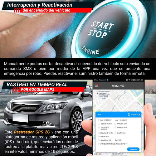 Gps Mini Tracker Localizador Vehicular Tk311b Plataforma