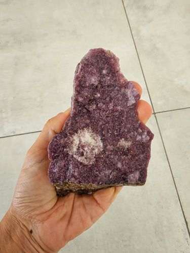 Piedra En Bruto Lepiodita Exelente Calidad