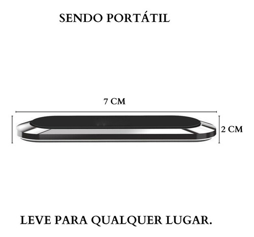 Soporte magnético para vehículo, teléfono celular, imán universal de metal