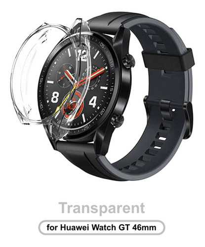 Carcasa De Tpu Para Huawei Watch Gt 46mm - Transparent