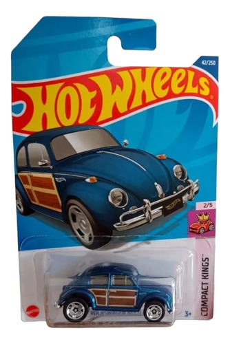 Volkswagen Beetle 1:64 Hot Wheels 2021 (vocho)