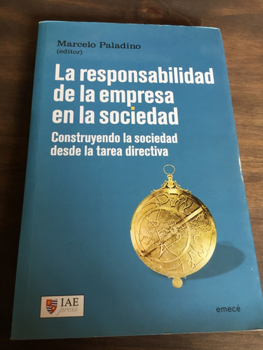 Libro La Responsabilidad De La Empresa En La Sociedad