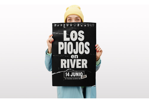 Poster Recital De Los Piojos River 2025 Ultimo Show 40x60cm