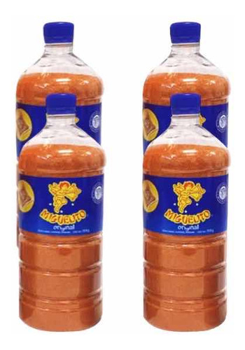 Chile En Polvo Miguelito Original Botella 3.8 Kg