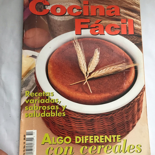 Cereales, Cocina Fácil Revista Vintage 1997