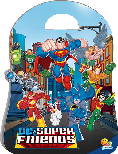 Dc Super Friends - Maleta C/08 Und., De Warner Bros. Consumer Products Inc.. Editora Brasileitura Em Português