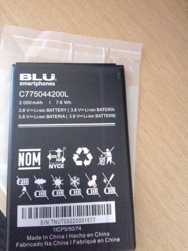 Batería Blu Studio X10 / C775044200l