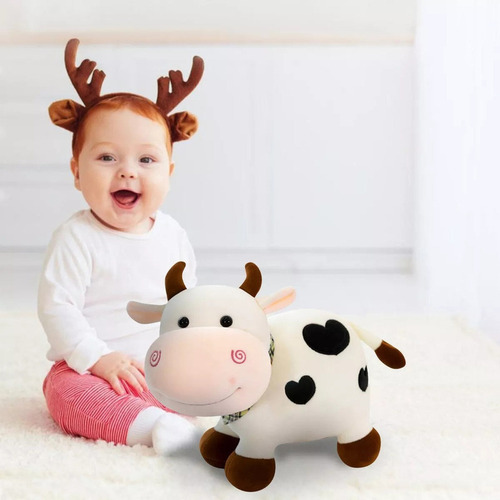 Para Una Linda Muñeca De Peluche, Vaca Sonriente, Vaquinha